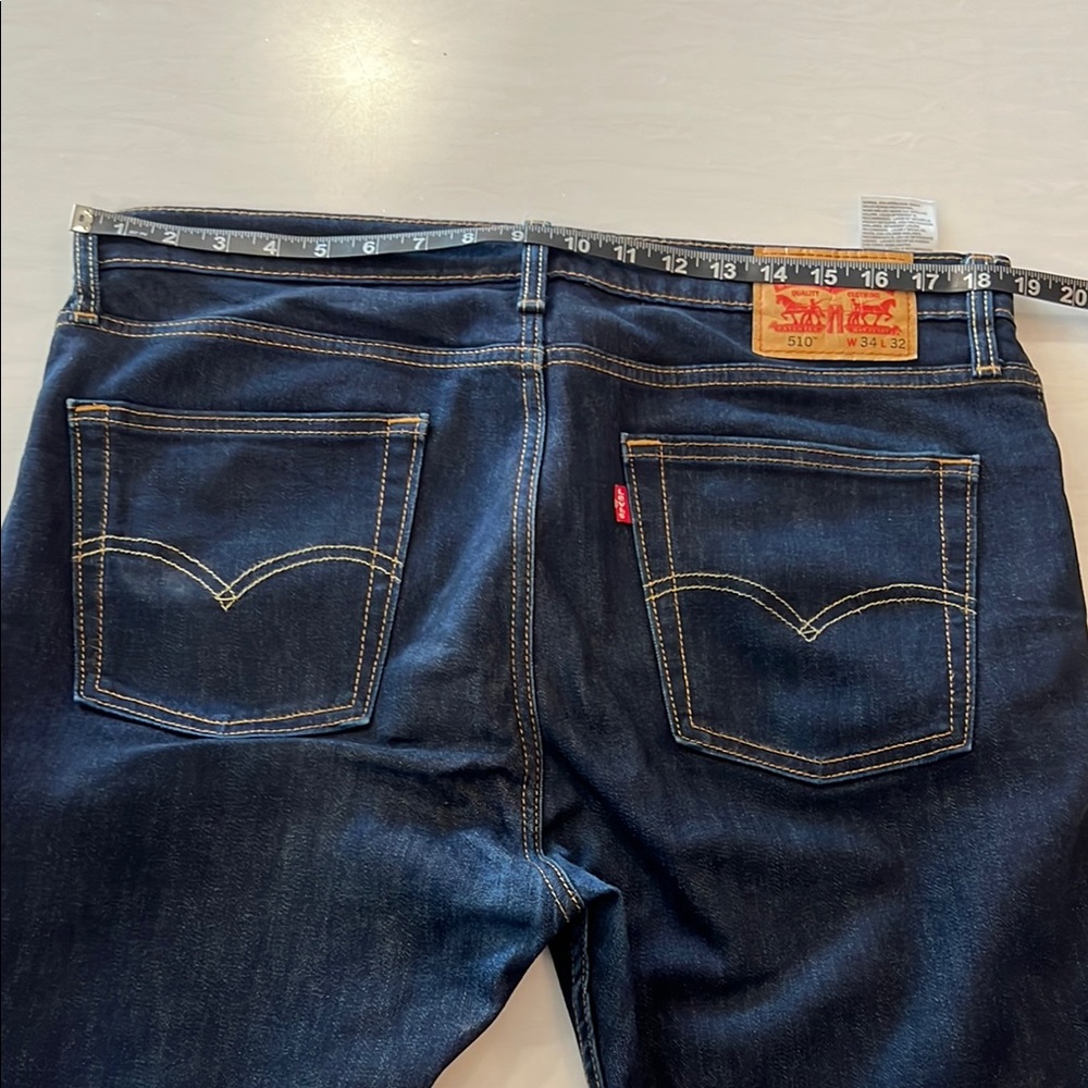 Levi's Slim Jeans in Dark Indigo Blue